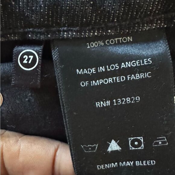 GRLFRND Hailey Low Rise Slim Boot Jeans Size 27 - Picture 6 of 9